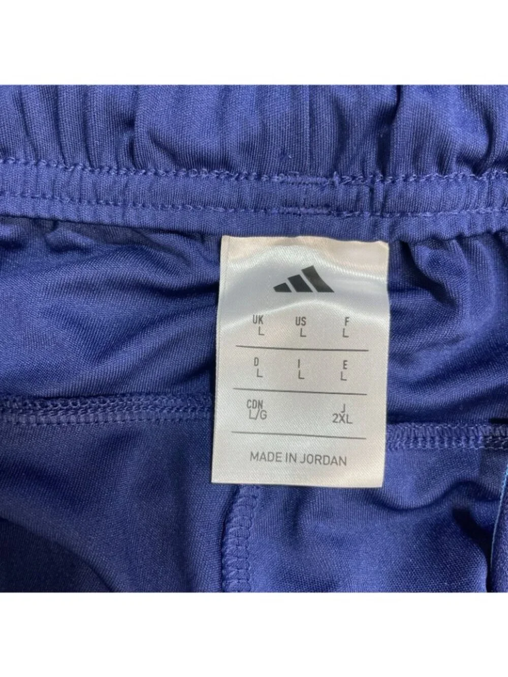 NWT Adidas Aeroready M Men's L Stripe Active Shorts
